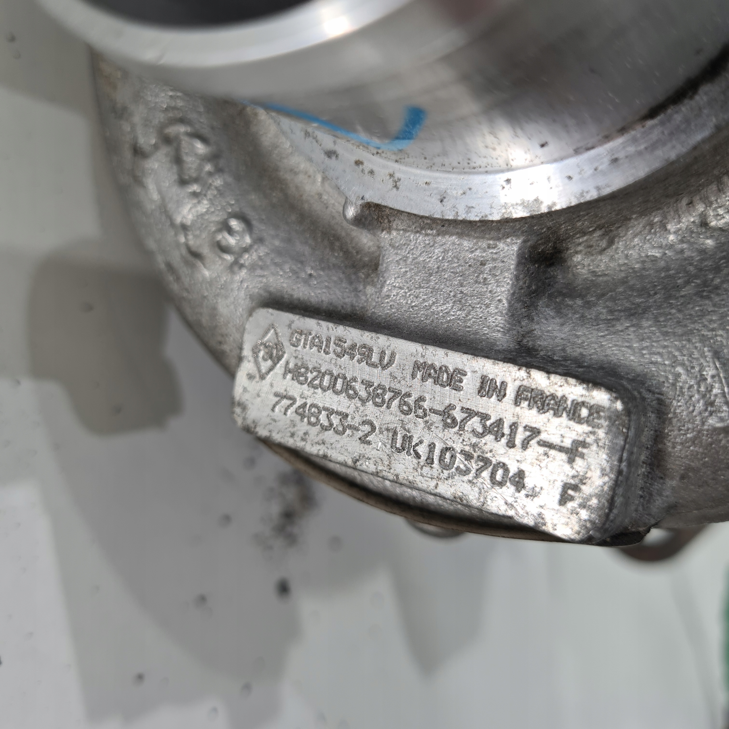 turbo RENAULT NISSAN 2.0 DCI H8200638766