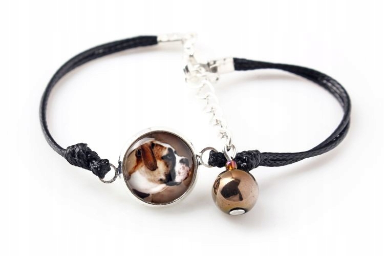 

Buldog amerykański Bransoletka z Twoim zdjęciem