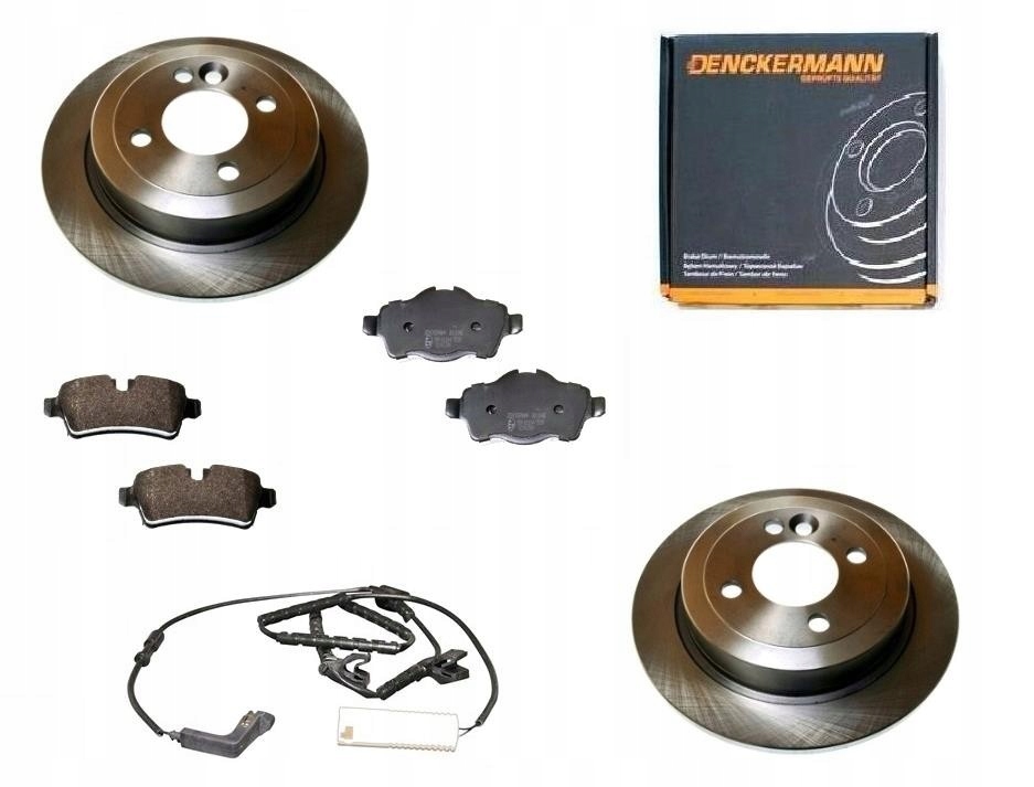 Kotouče Senzor Mini One Cooper R55 R56 R57 R58 Zadní Sada 259 MM
