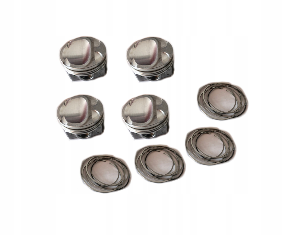 TL0348-50REN - Поршень 4pcs + 0.50 Ren Clio Megane Scenic 1.2 TCe H5F