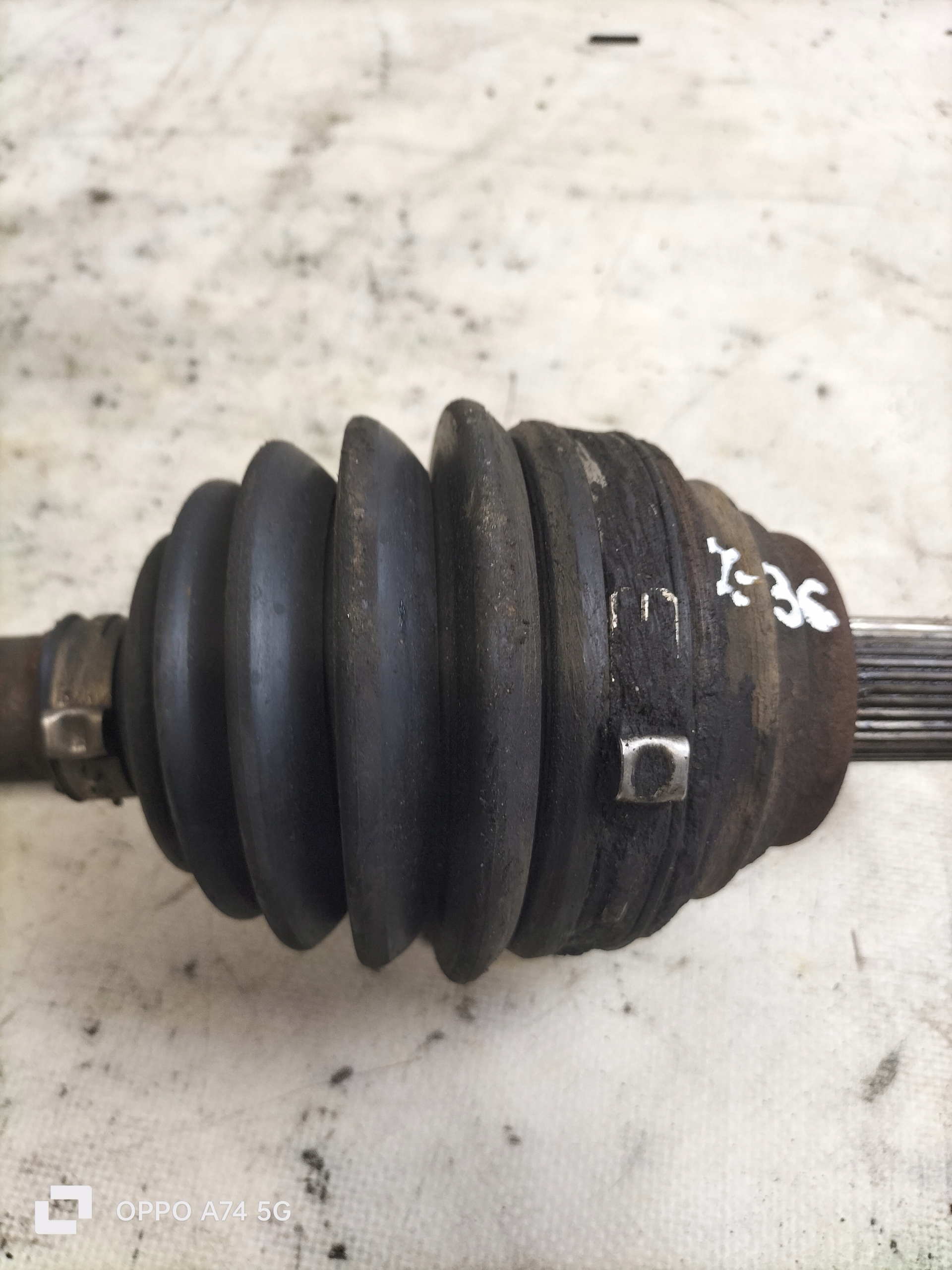 SEAT ALTEA 2005R 1,6 B semi-axis left