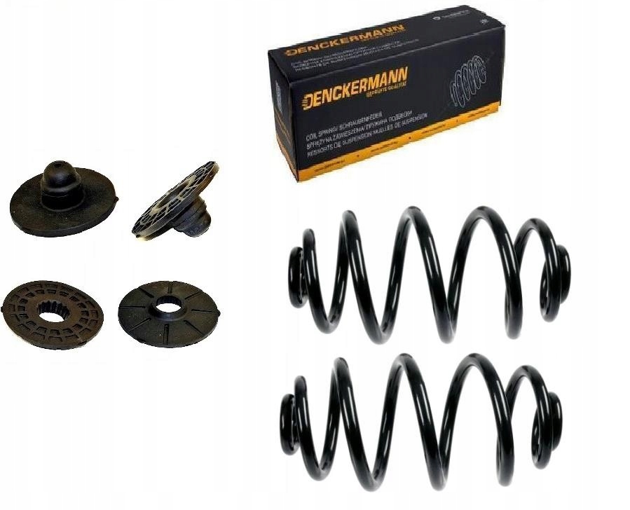 Pružiny Podložky Saab 9-3 Kombi 2002- Zadní Sada