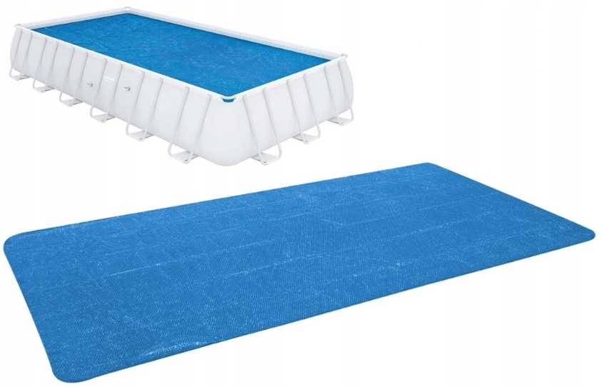 Pokrywa Solarna Bąbelkowa Bestway 732x336 cm 58228 Folia Mata