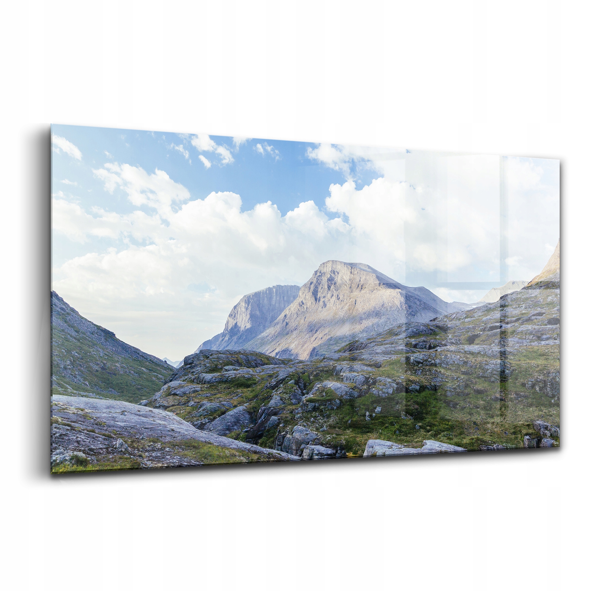 Foto-obraz foto sklo Skalnatá horská krajina