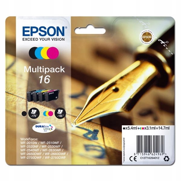 Atrament Epson C13T16264012 sada