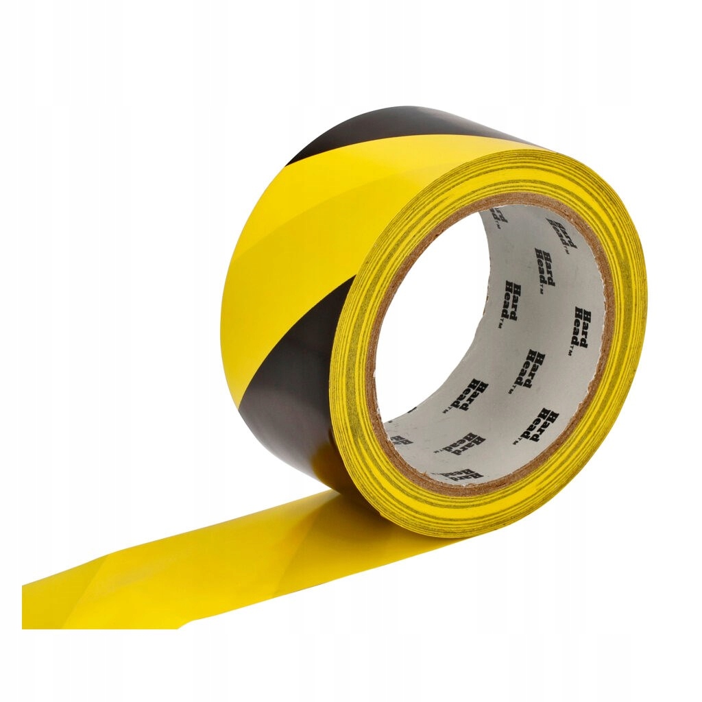 Taśma ostrzegawcza 25mx50mm żółto czarna