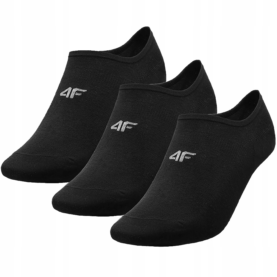 Ponožky členkové ponožky 4F 3pack SOCF155-20 veľ.39-42 black