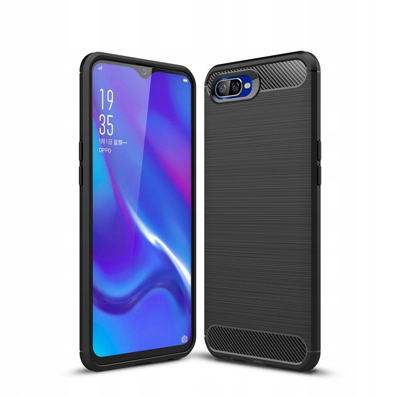 

Carbon elastyczne etui pokrowiec Oppo RX17 Neo