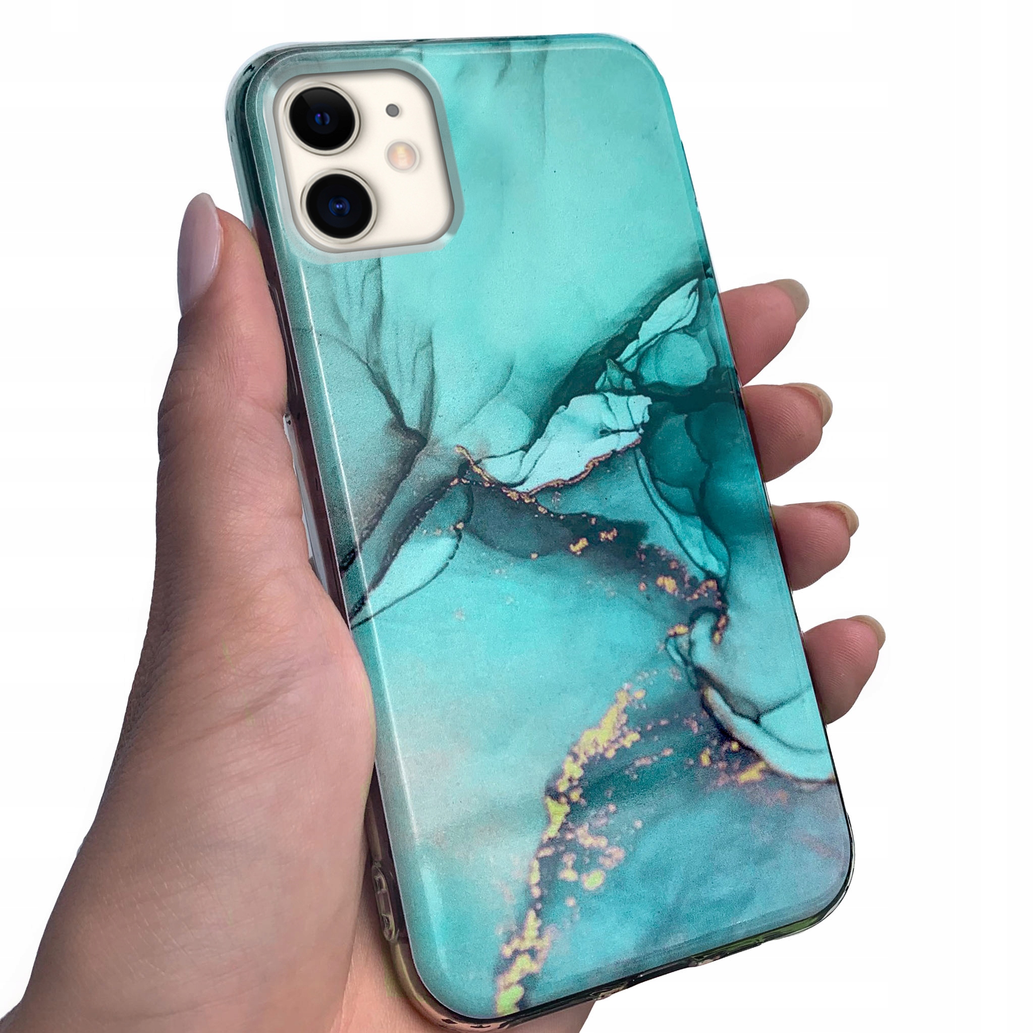

Grube etui 2MM do iPhone 11 szkło 3D