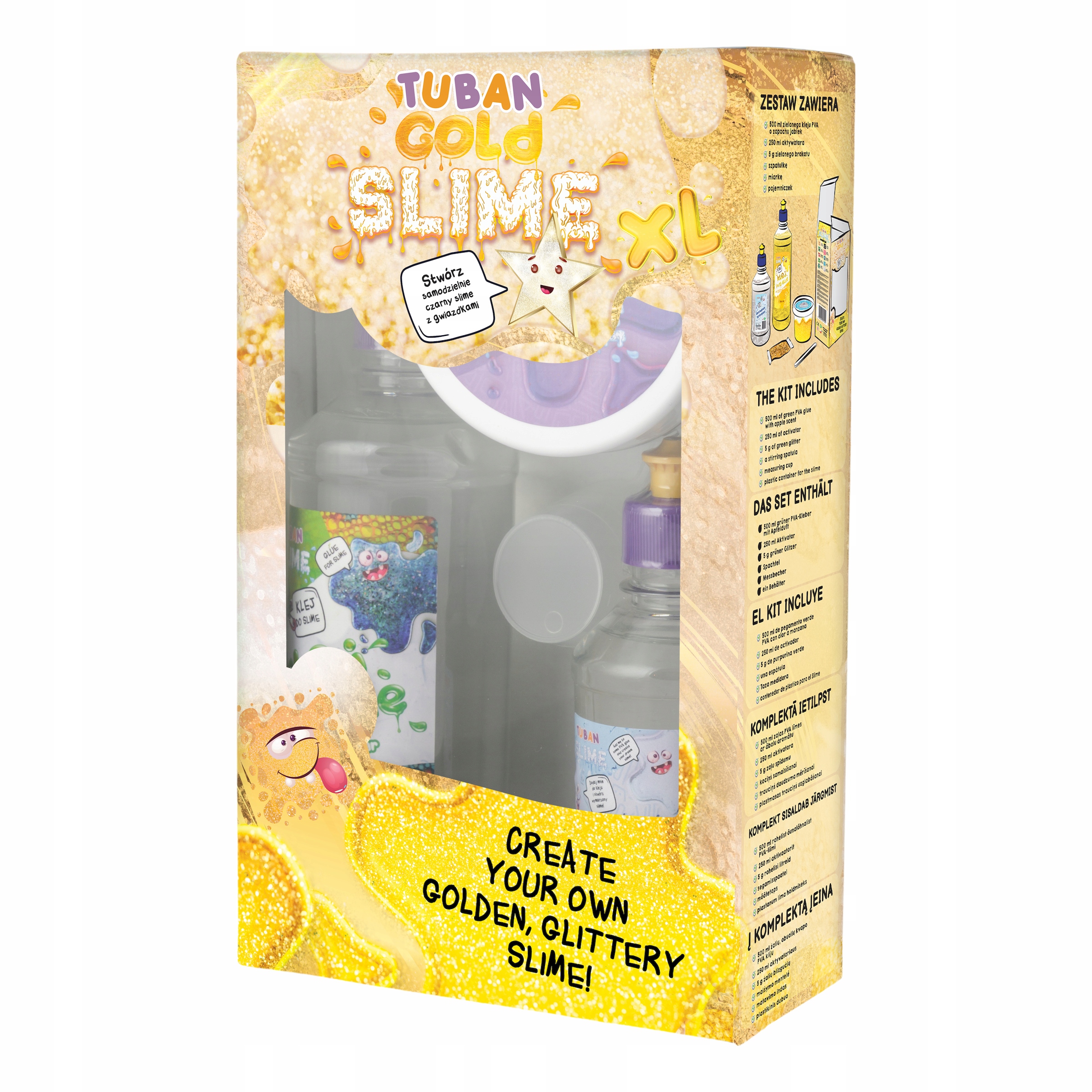 

Tuban Zestaw Slime XL Gold Shine Złoty