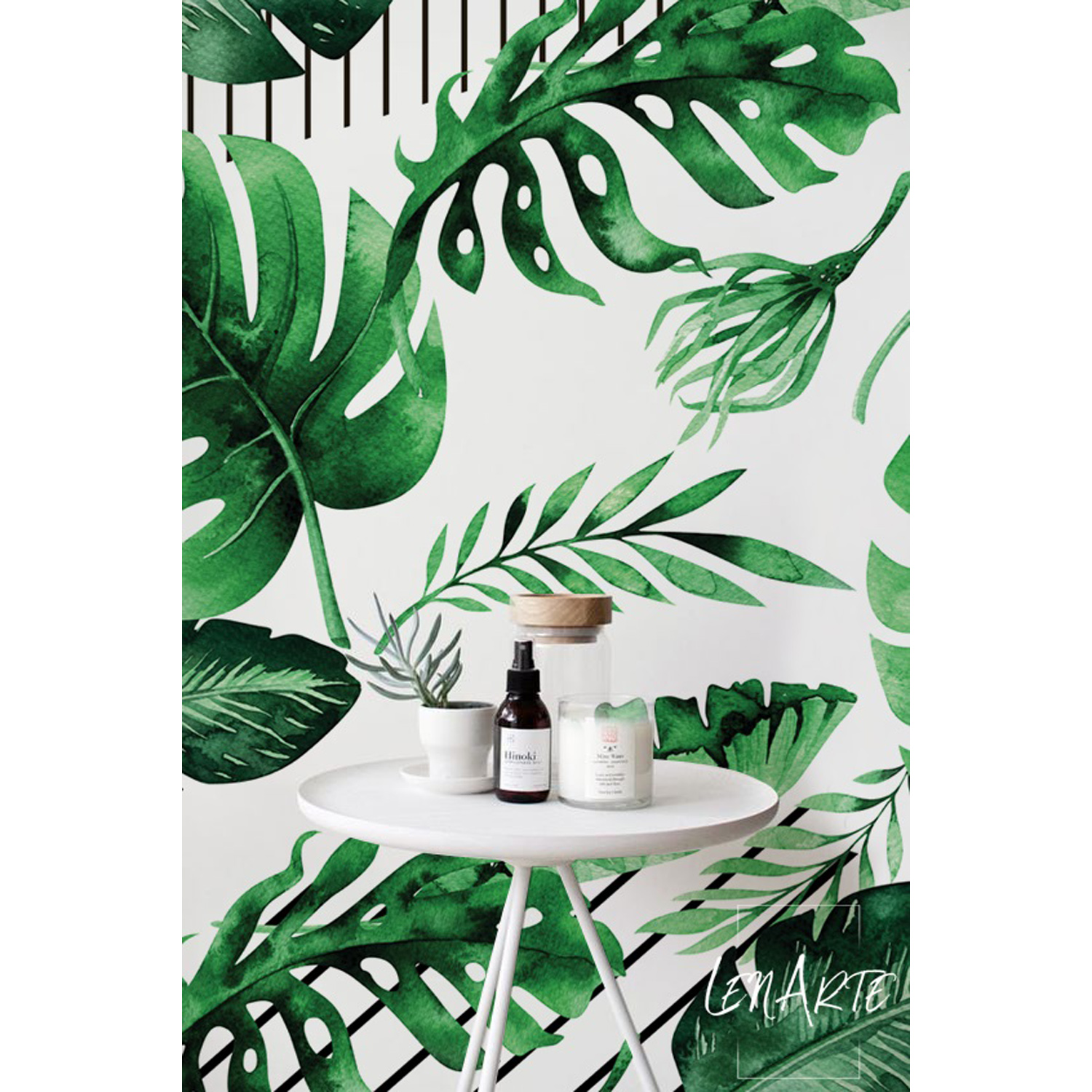 

Fototapeta do sypialni Spadające liście 360x250 cm