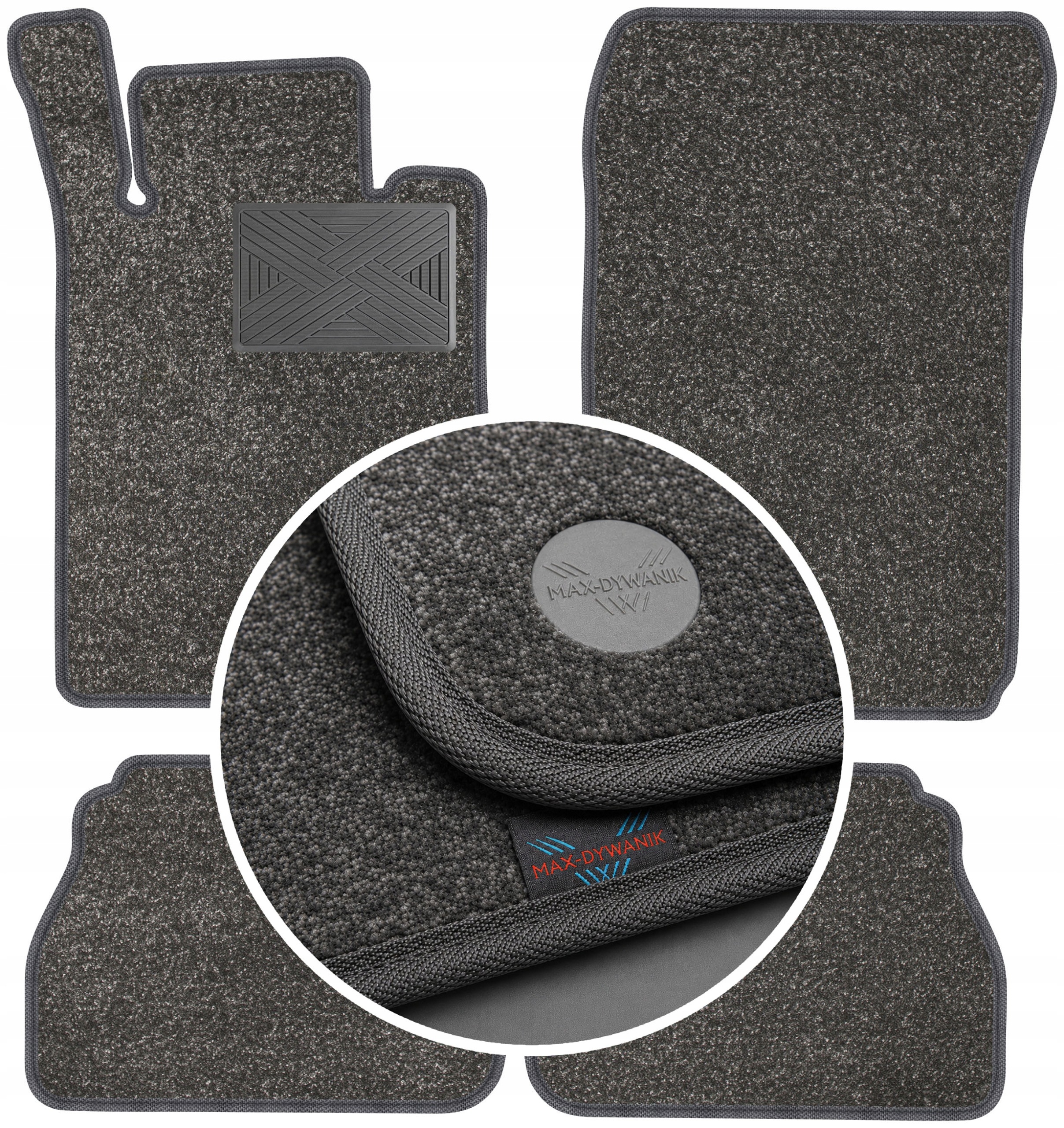 E-trieda W210 1995-2002 Koberce do auta Perl-Line 12 mm