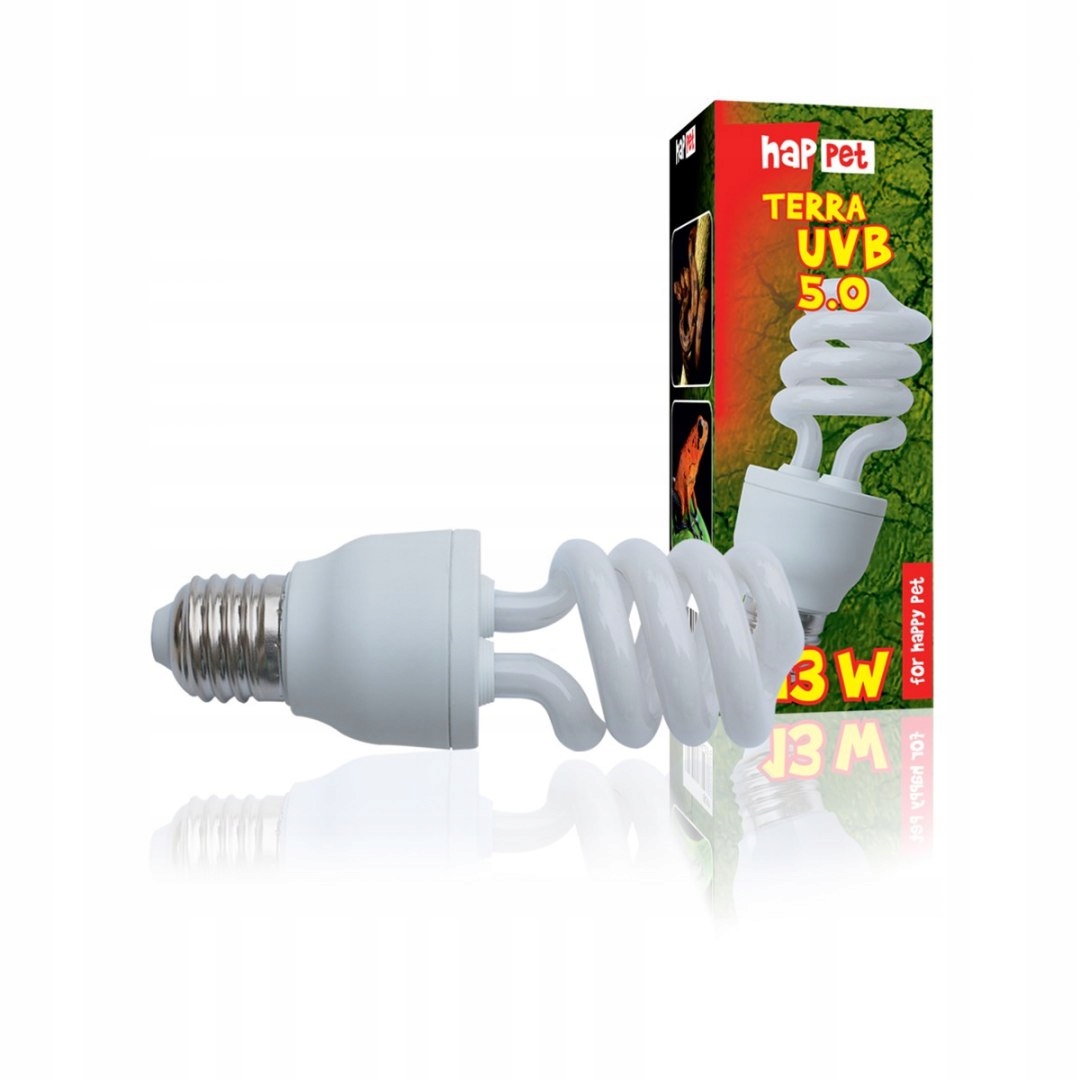 Levně Terra Uvb žárovka Happet 5.0/13W
