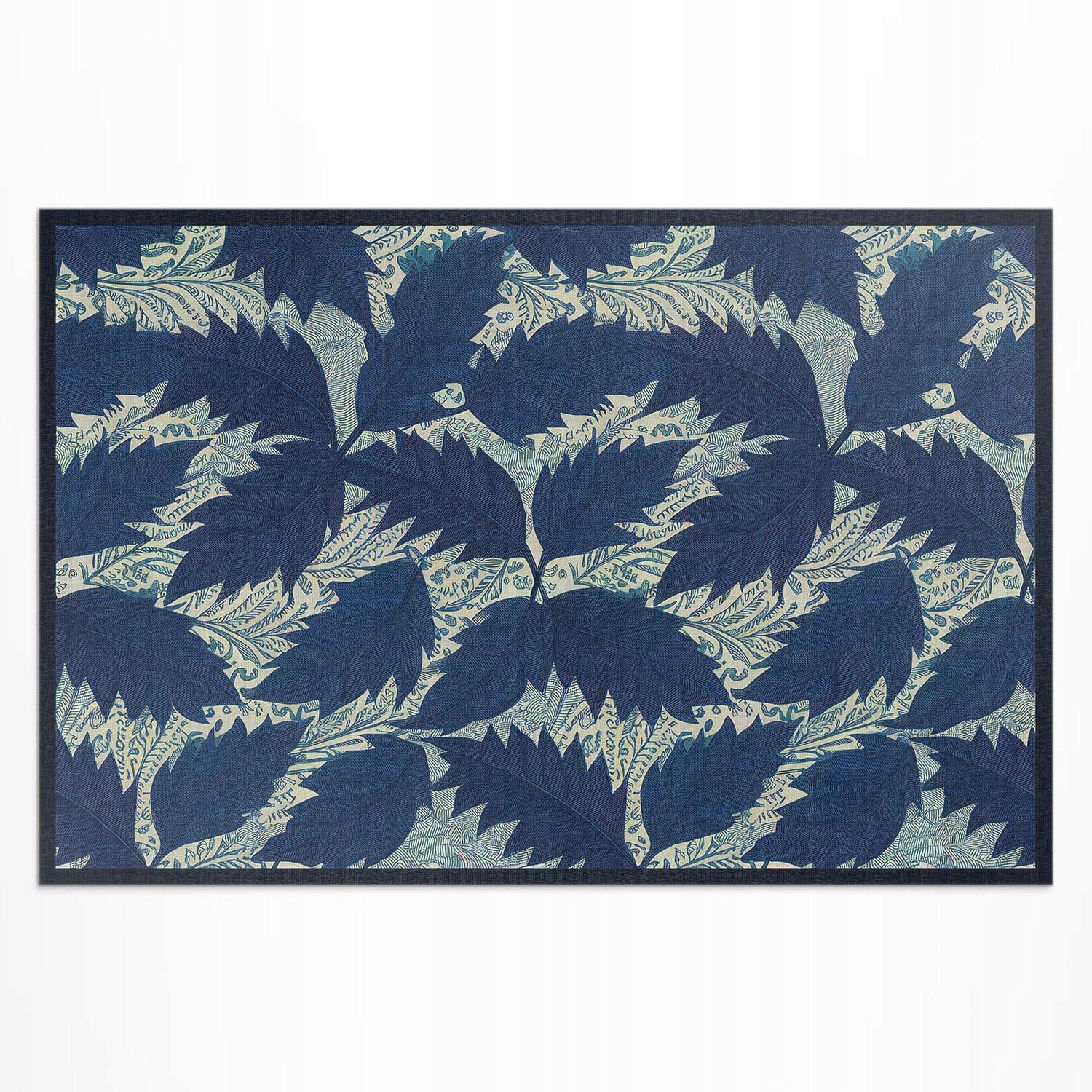 Vinylový koberec do záhrady Vodotesný Elegantné vintage listy 150 x 100 cm