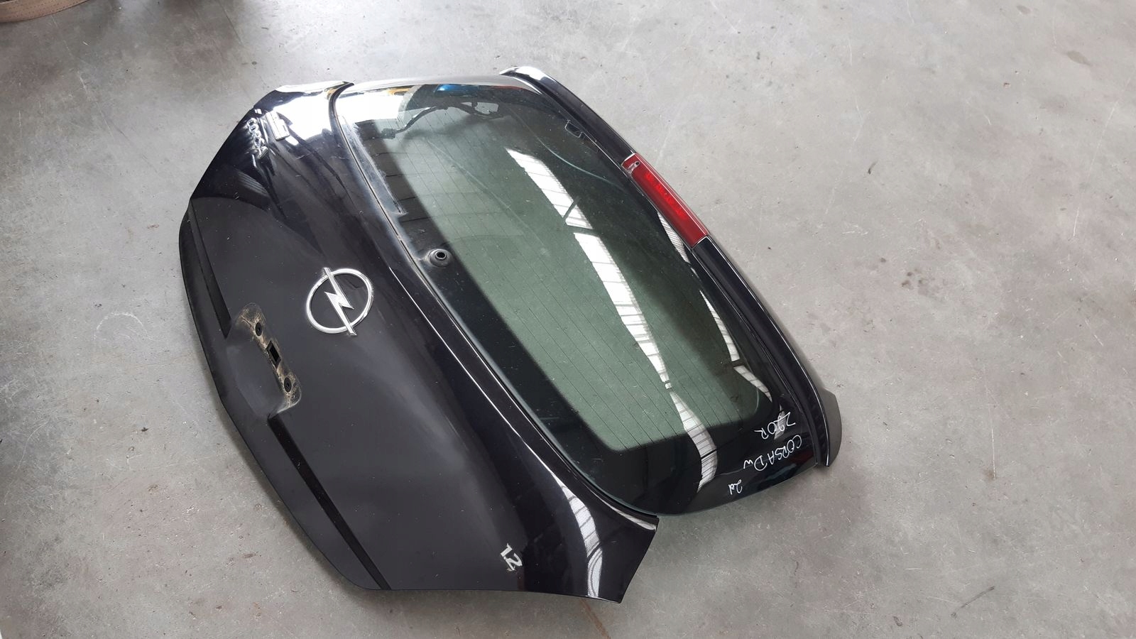 trunk door boot Opel Corsa D Z20R 3D