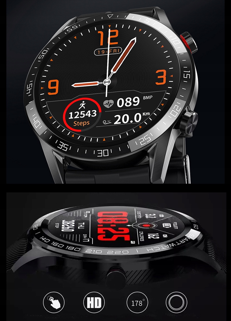 ZEGAREK SMARTWATCH EKG CIEŚNIENIE PULS ROZMOWY PL Marka Maxcom