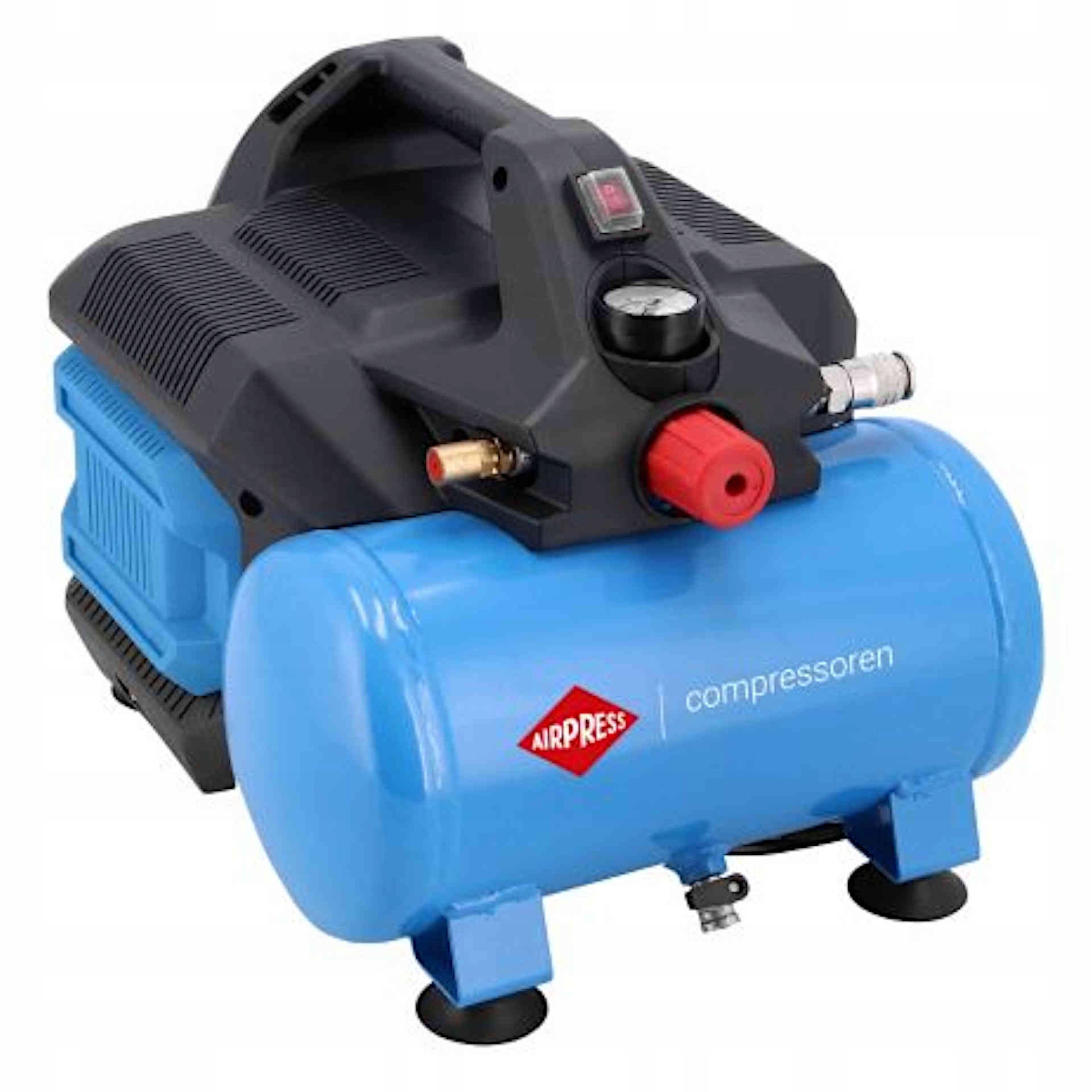 Bezolejový Kompresor Airpress Lmo 6-126 6 L/1,0 Km 88 L/min Tichý A Tichý