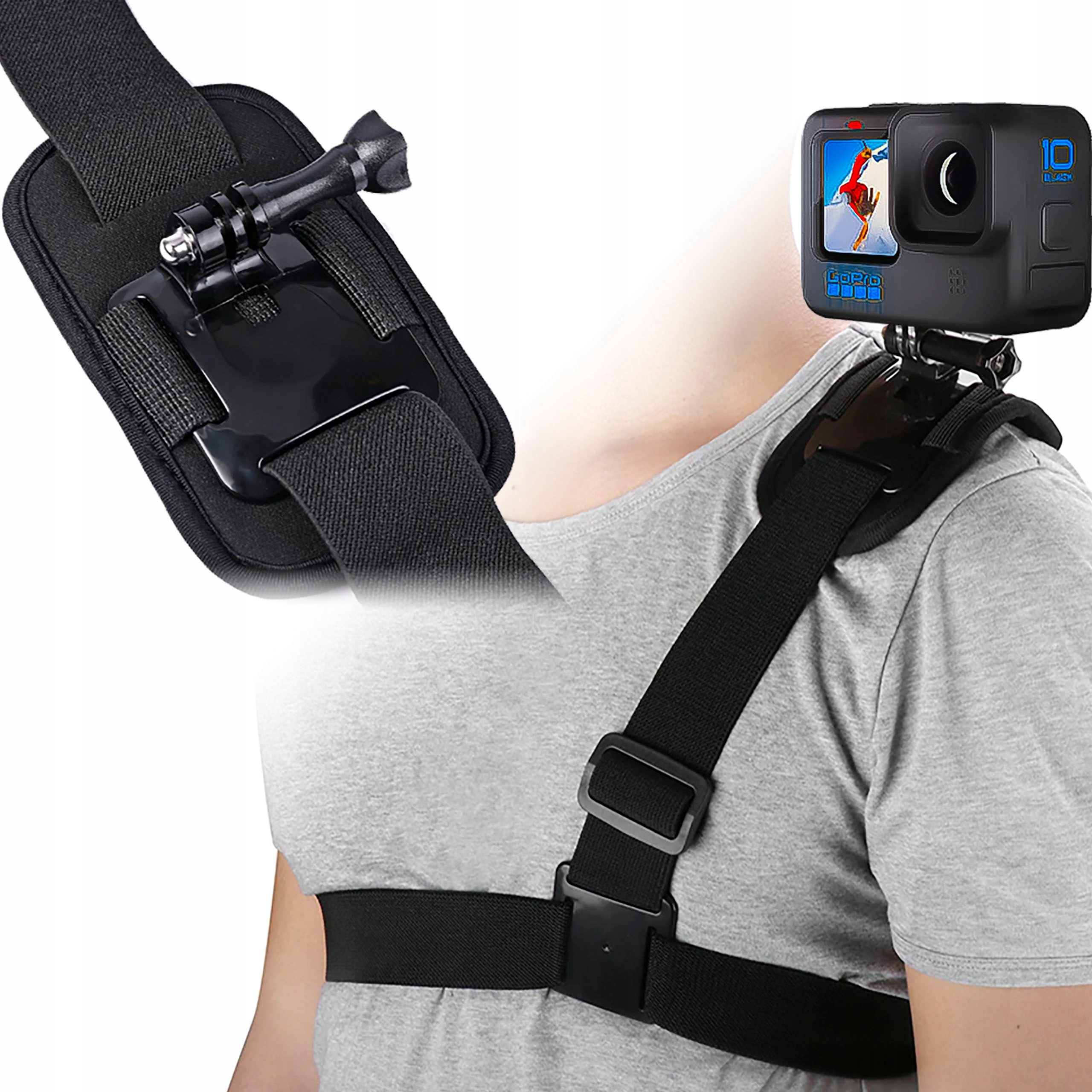 

Uchwyt Szelki Ramię Bark do GoPro Dji Eken SJCam