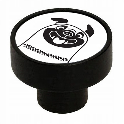 

Gałka Meblowa GD08 Drewniana Czarna Buldog V105