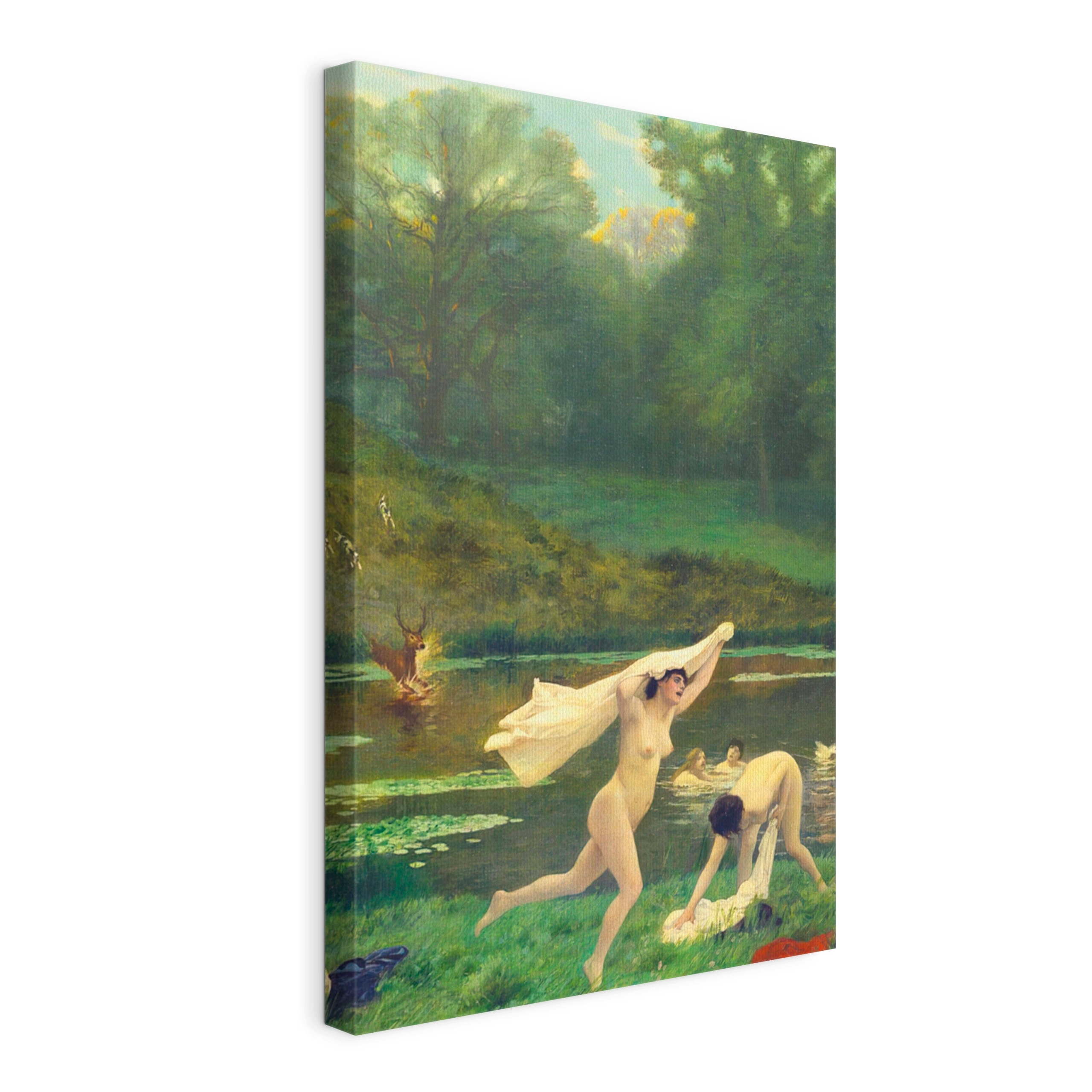 Obraz na plátně J. Gérôme Dante, který viděl peklo 70x100 cm