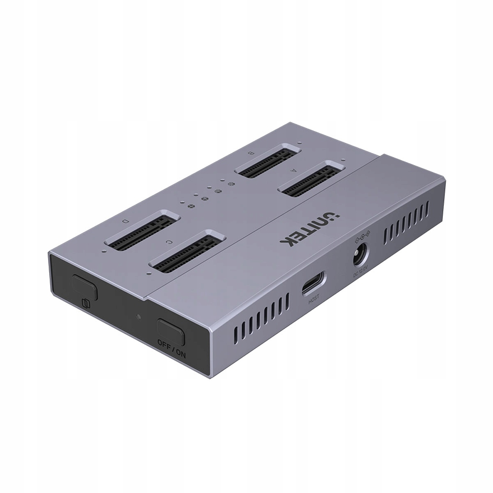 Unitek USB4 4-vrecková dokovacia/klonovacia stanica M.2 Ssd