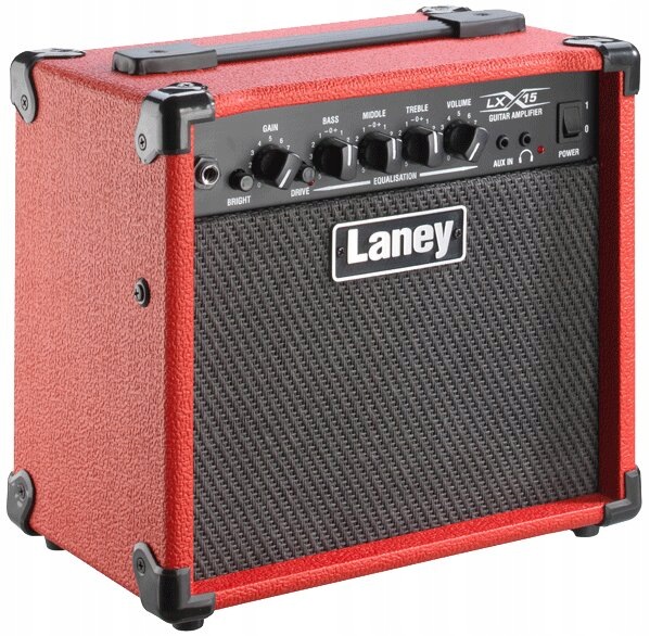 Laney LX15 kombo pro el. kytaru, barva červená