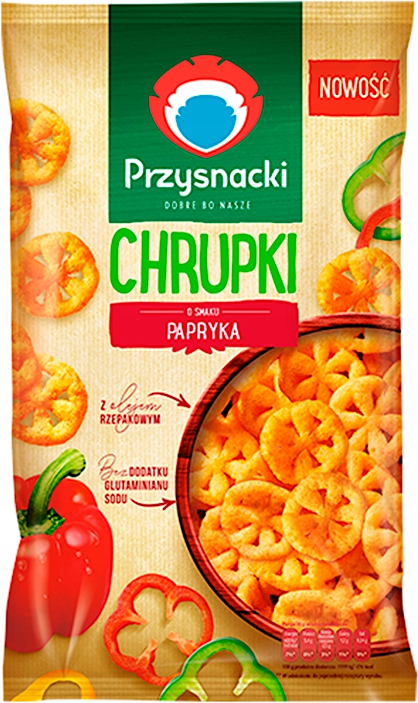 Levně Przysnacki s paprikovou příchutí 120 g 15 Kusů
