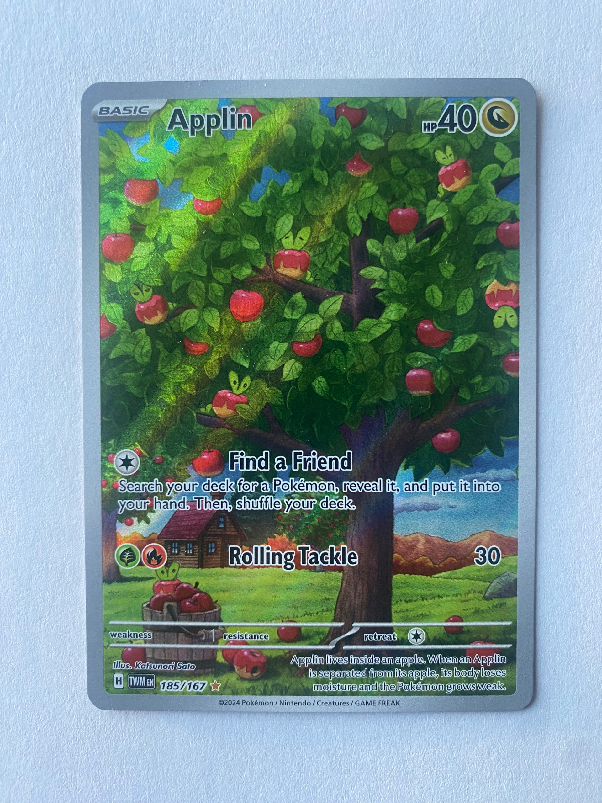 Karta Pokemon: Applin (TWM 185) / Twilight Masquerade