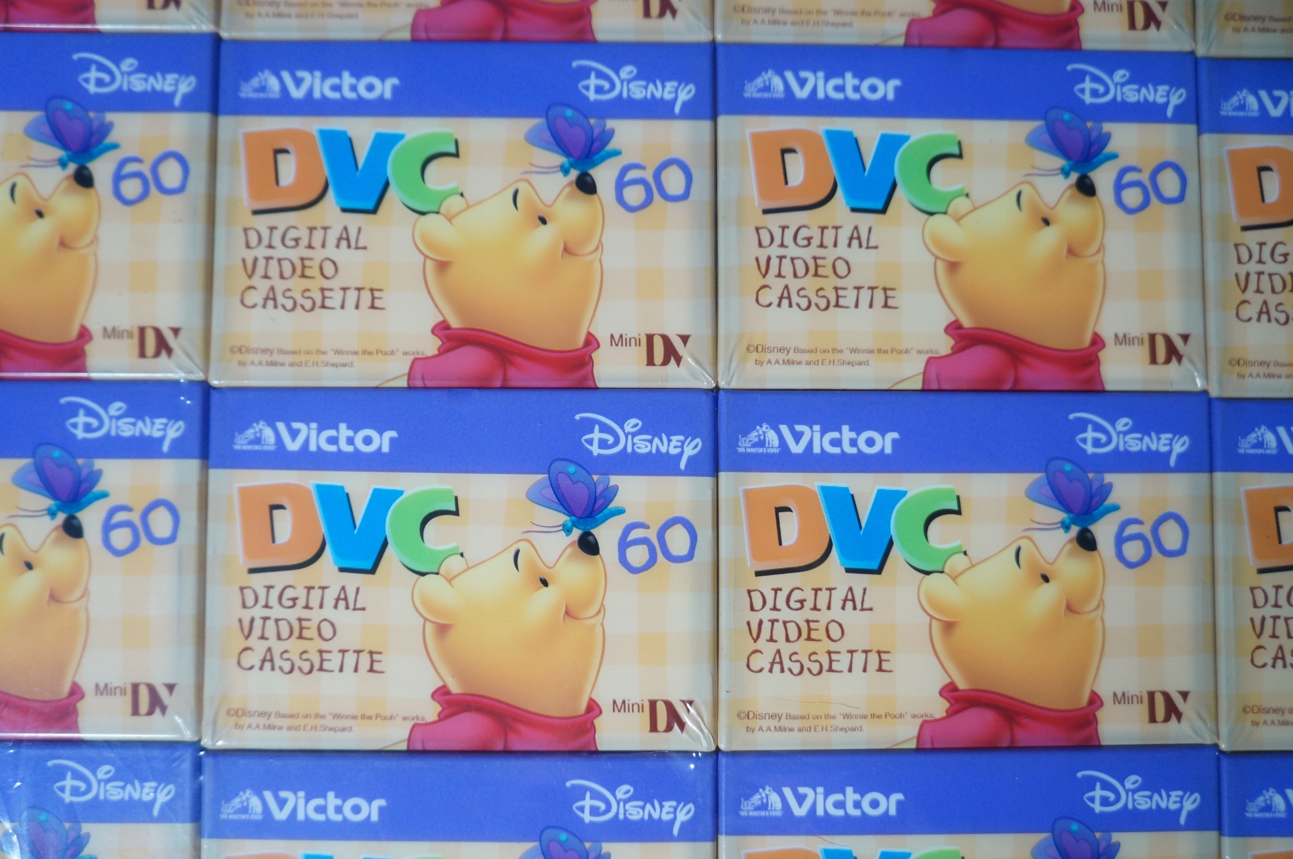 KASETA MiniDV Limitowana DISNEY JVC VICTOR M-DV60POA Mini DV Model DVM 60