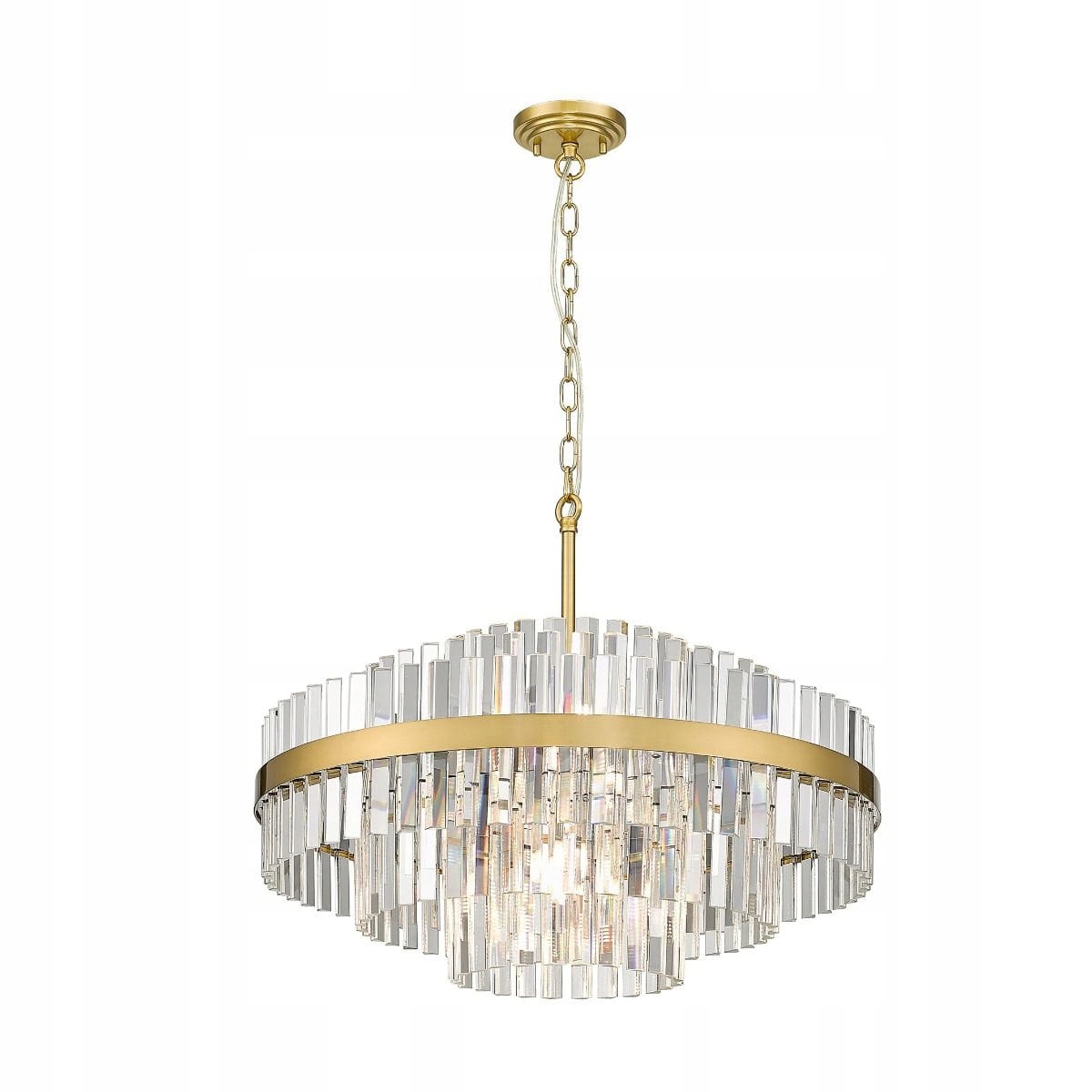 Horizontálne osvetlenie pre priestorovú obývaciu izbu Constantinople krištáľ 28W