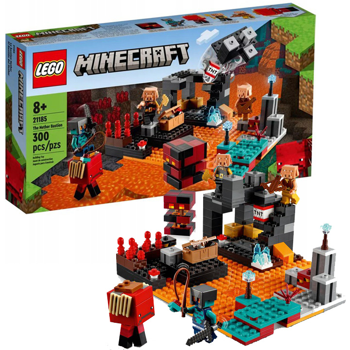 LEGO Minecraft - Bastion w Netherze (21185) 12221538044 - Allegro.pl