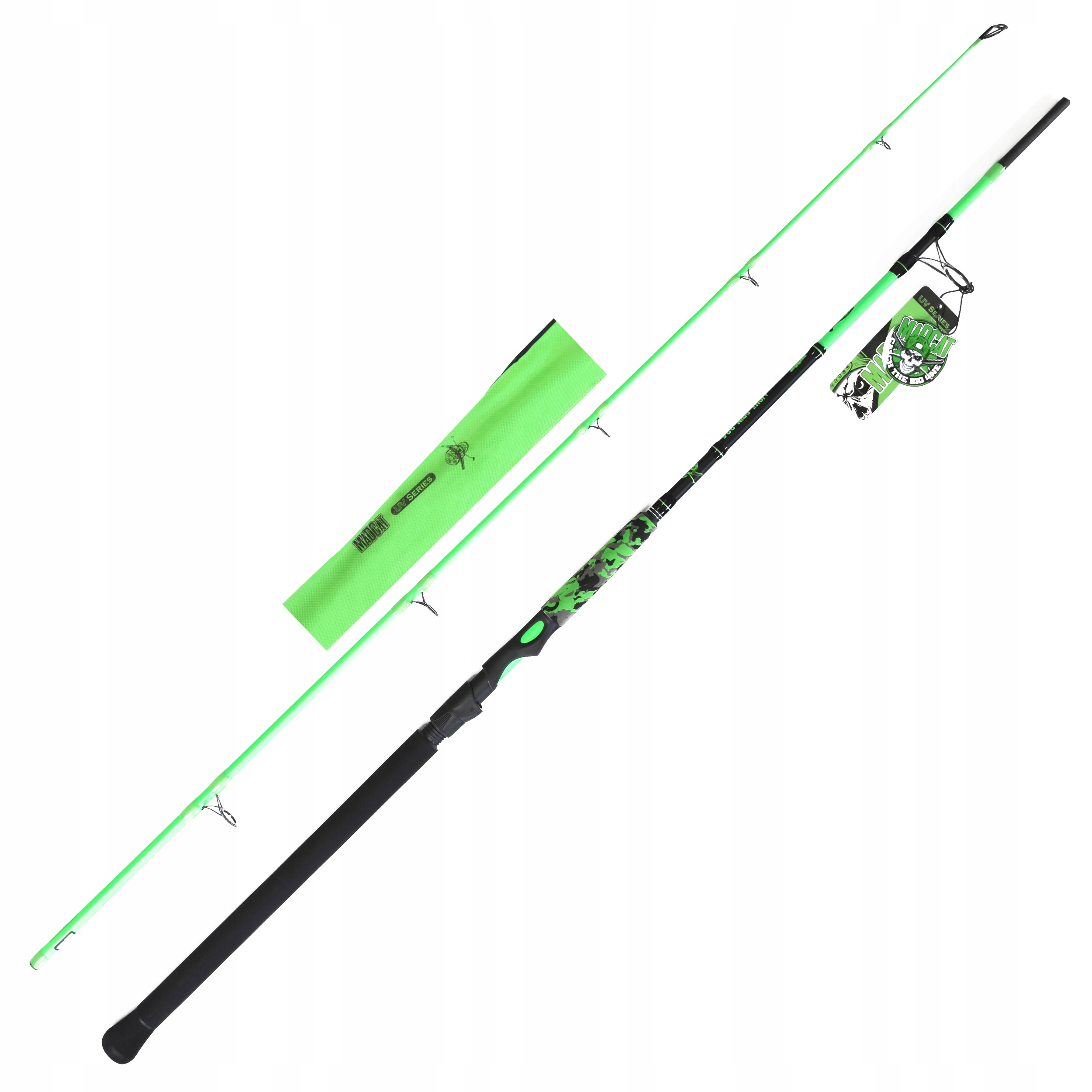 Wędka sumowa Dam Madcat Uv Light Spin 2.25m 40-125g na małe kanały