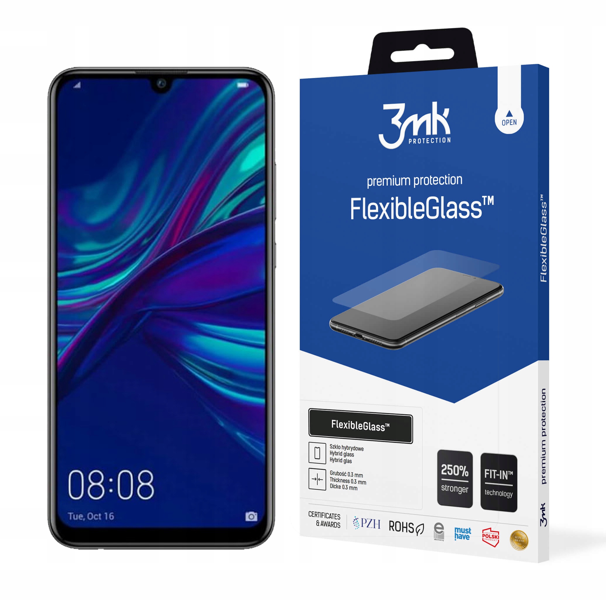 

3MK Szkło FlexibleGlass do Huawei P Smart 2019