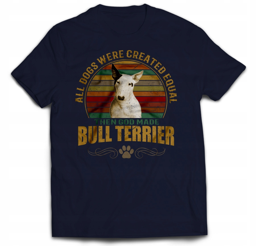 

Koszulka Bull Terrier Tshirt Terrier York Pies L