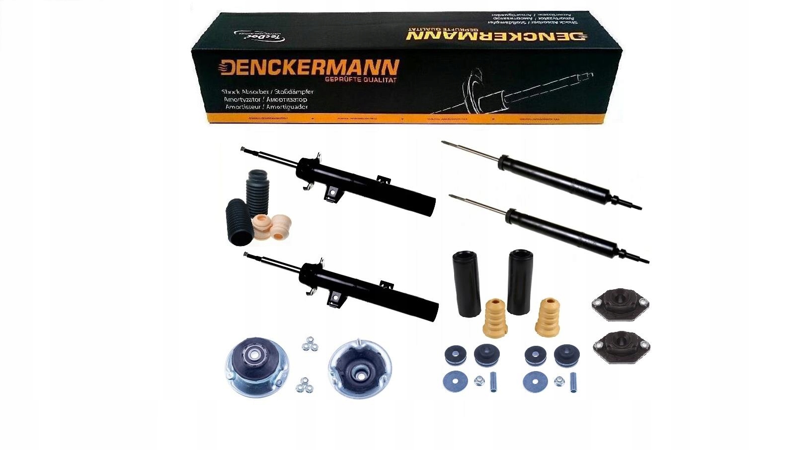 Tlumiče Upevnění Krytu Bmw 1 E81 E82 E87 E88 Přední Zadní Sada