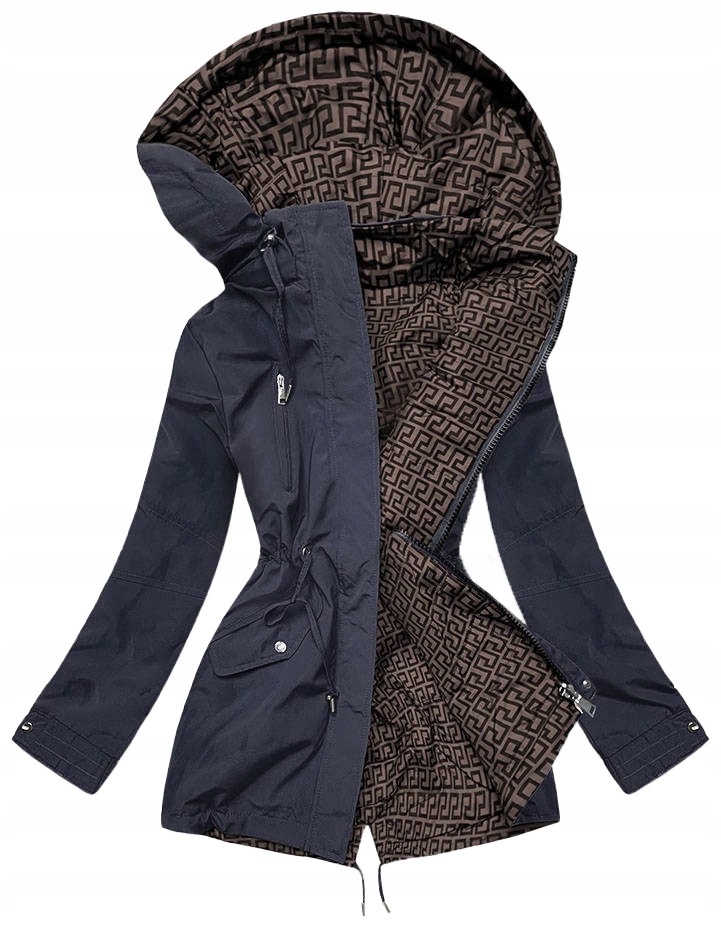 Oboustranná Bunda W580 Námořnická Modrá XXL (44)