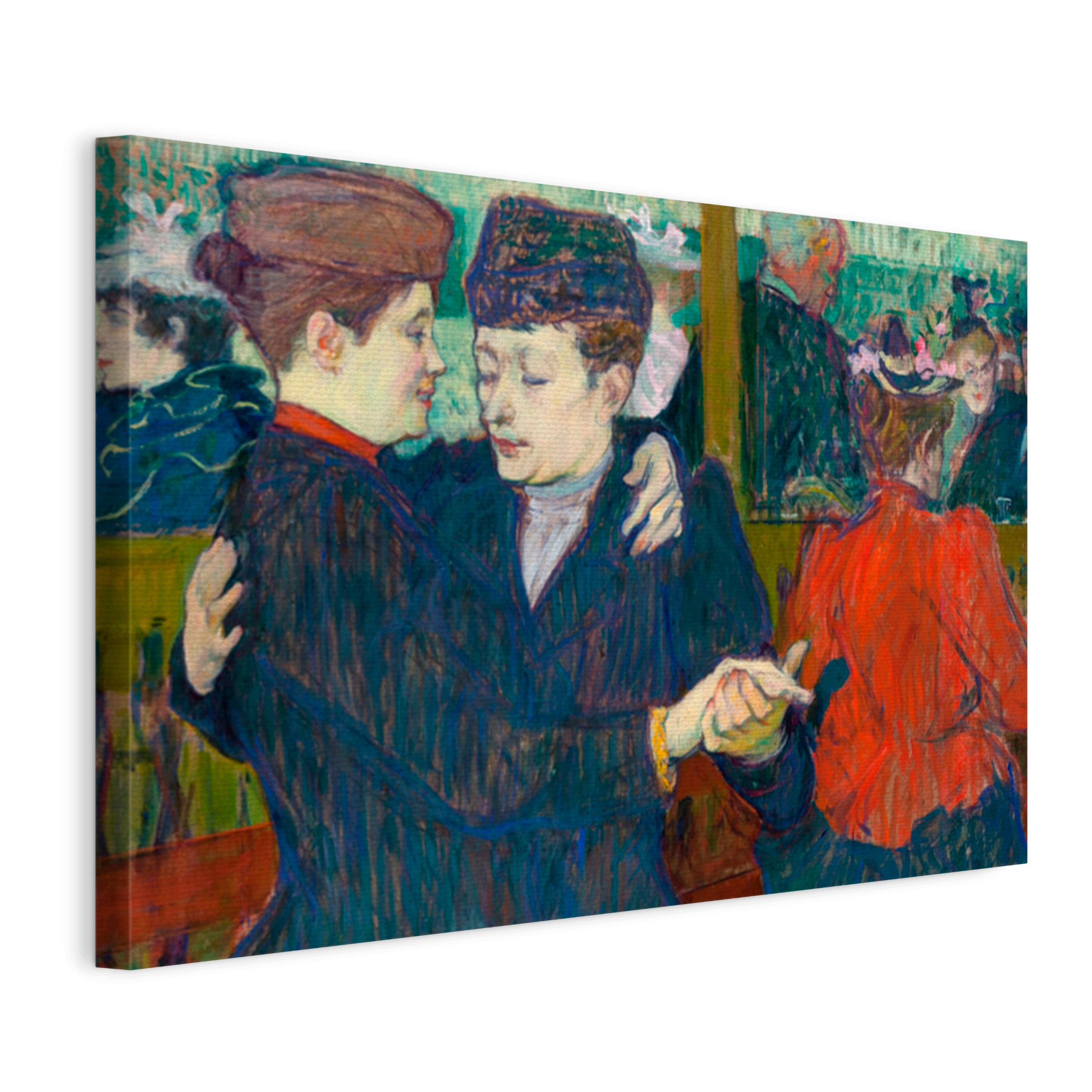 Obraz Na Plátně Henri De Toulouse-lautrec Dvě Tančící Ženy 60x40
