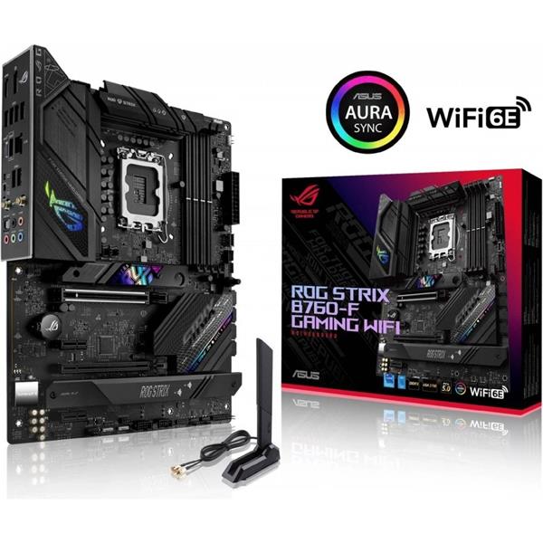 Asus Rog Strix B760-F Gaming Wifi soc 1700 DDR5 Atx Hdmi Dp 90MB1CT0…