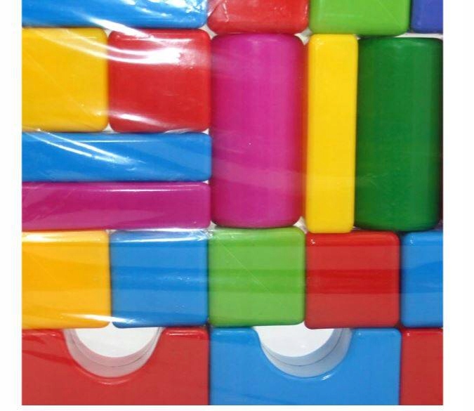 KLOCKI DMUCHANE ZESTAW 30 ELEMENTÓW Typ klocki konstrukcyjne