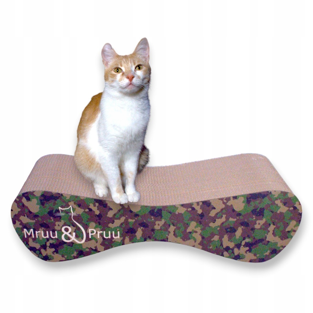 Drapak Pro Kočky Kartonový Velký 70x23x24 cm Mruu&Pruu