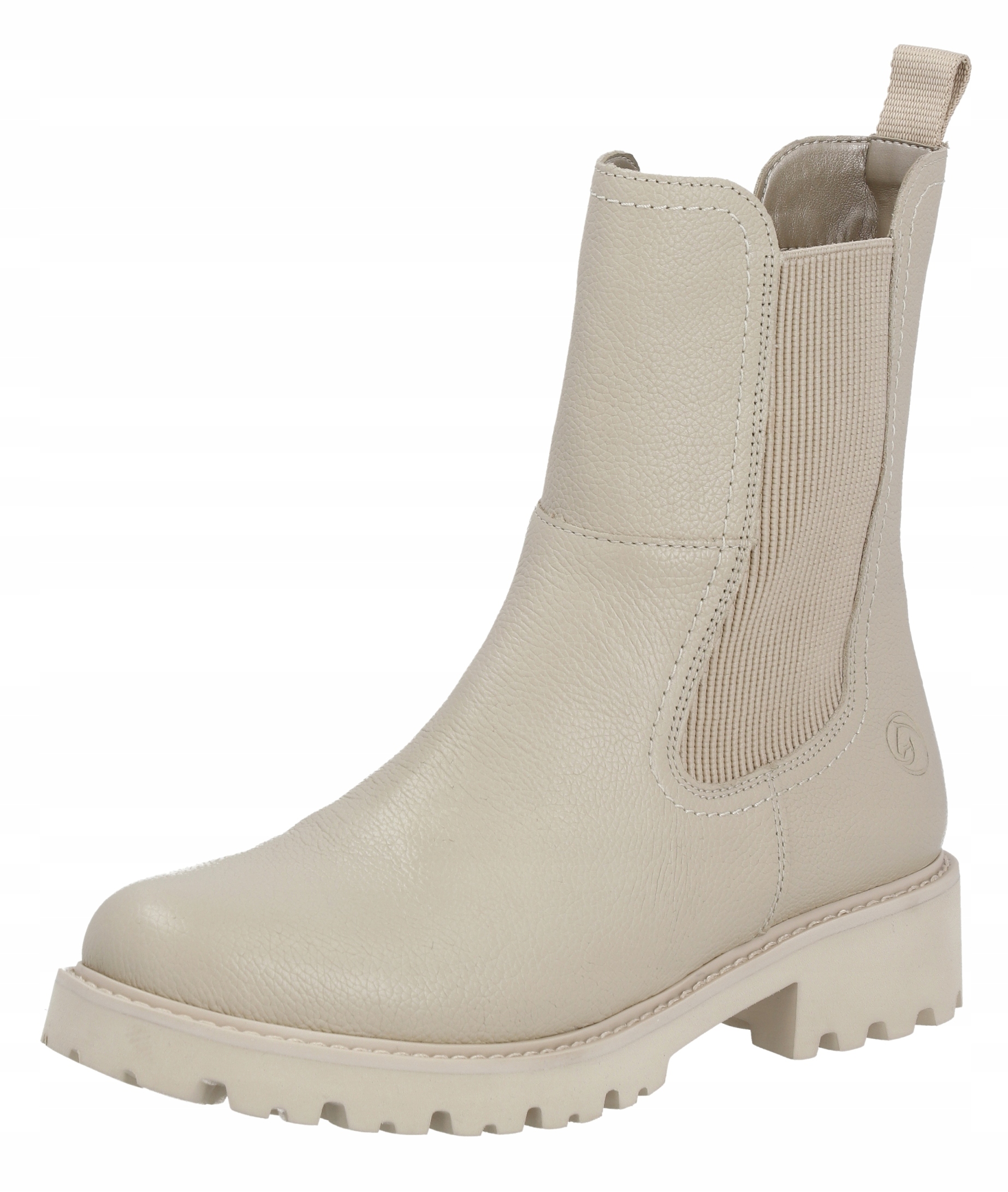 kotníkové boty Rieker z kůže Remonte D8694-60, vel. 40, béžové