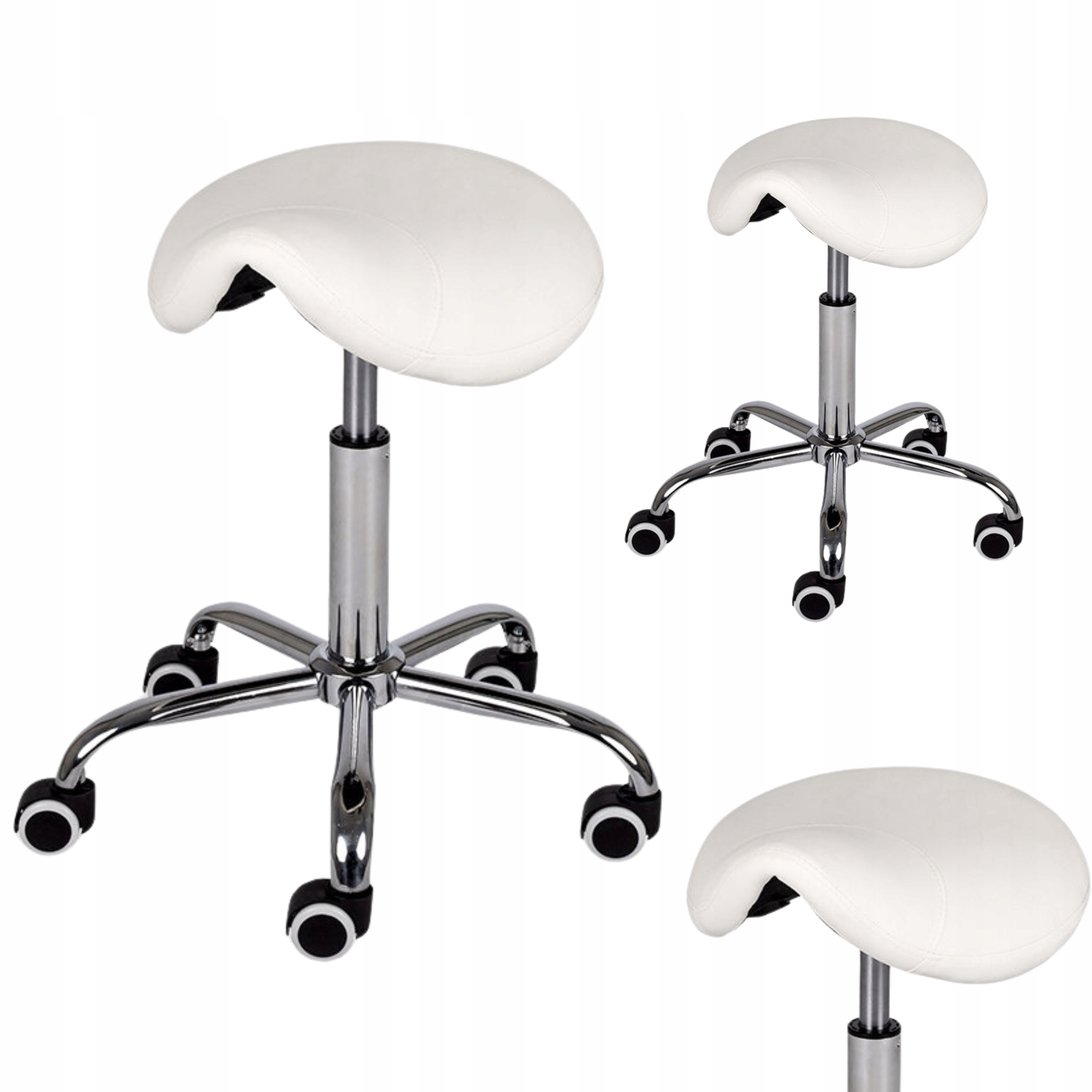 Kosmetická Stolička Lékařské Kadeřnice Na Kolečkách Sedlo Otočná Stolička