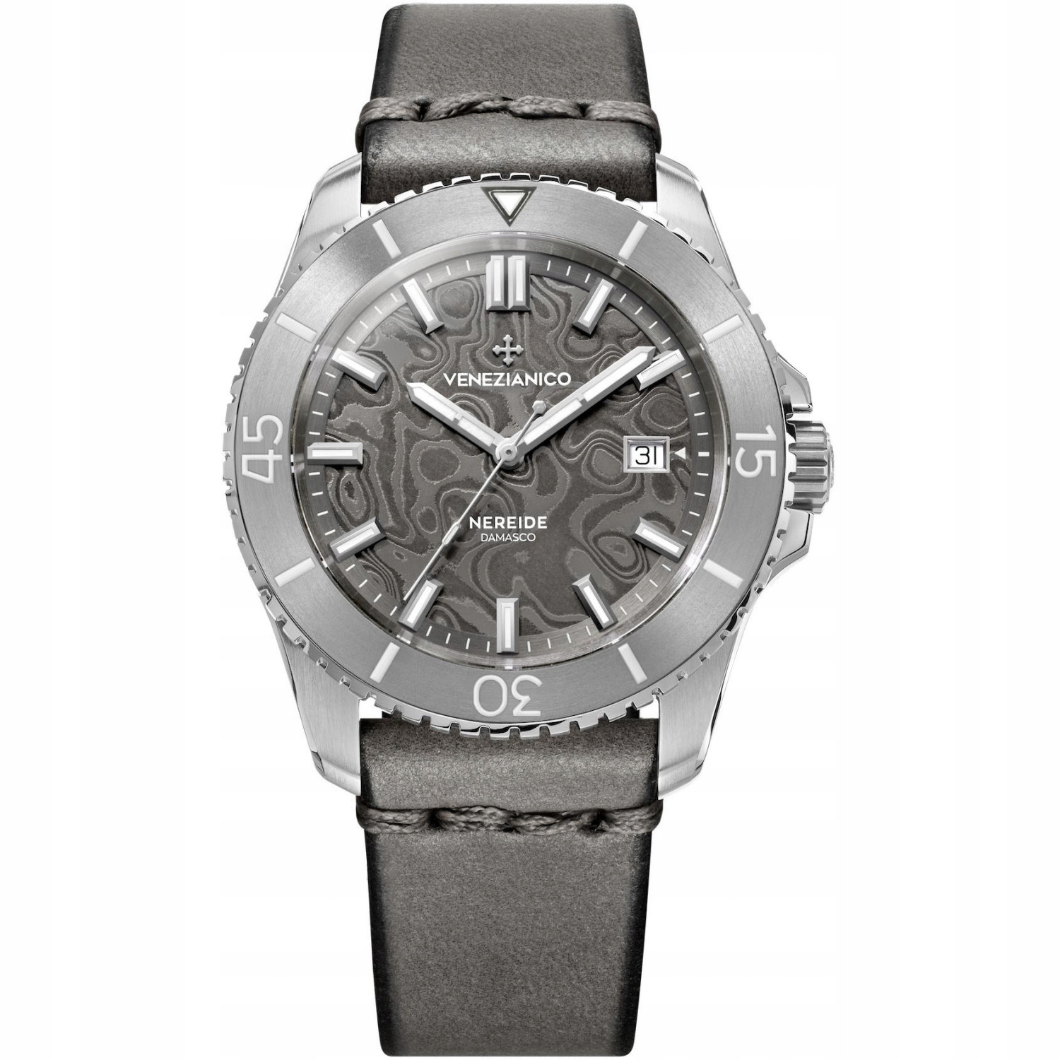 Pánské Hodinky Venezianico 4521565 s šedým řemínkem