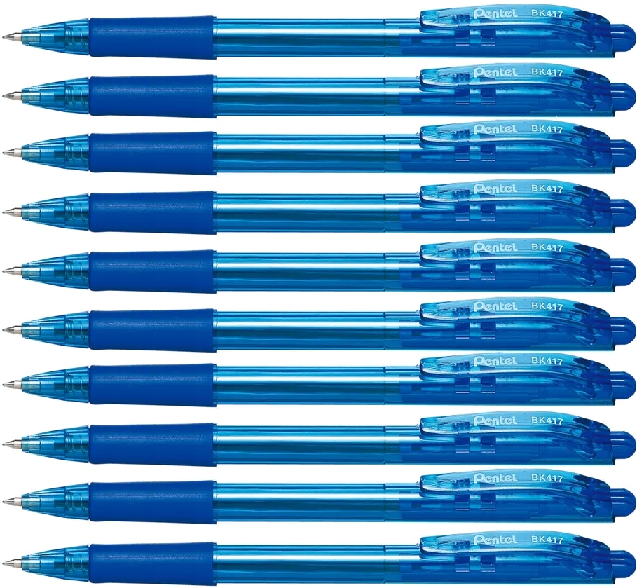 

Długopis Automat Pentel Bk 417 Wow Niebieski 10x