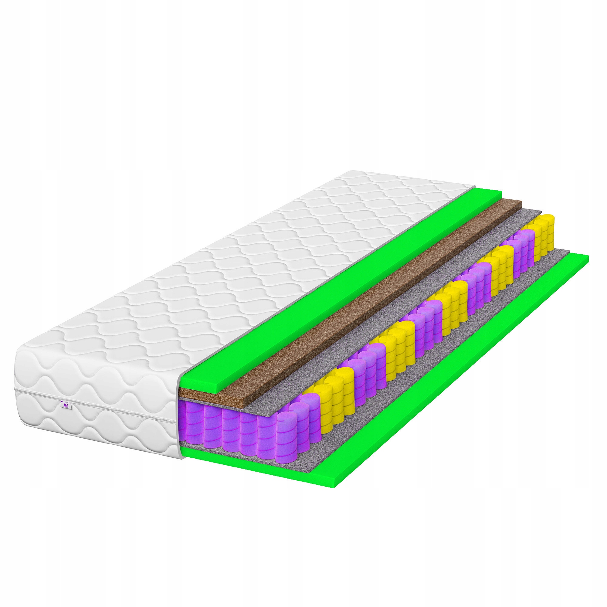Materac sprężynowy kieszeniowy Nowoczesne Materace 90 x 200 x 26cm H4, H5