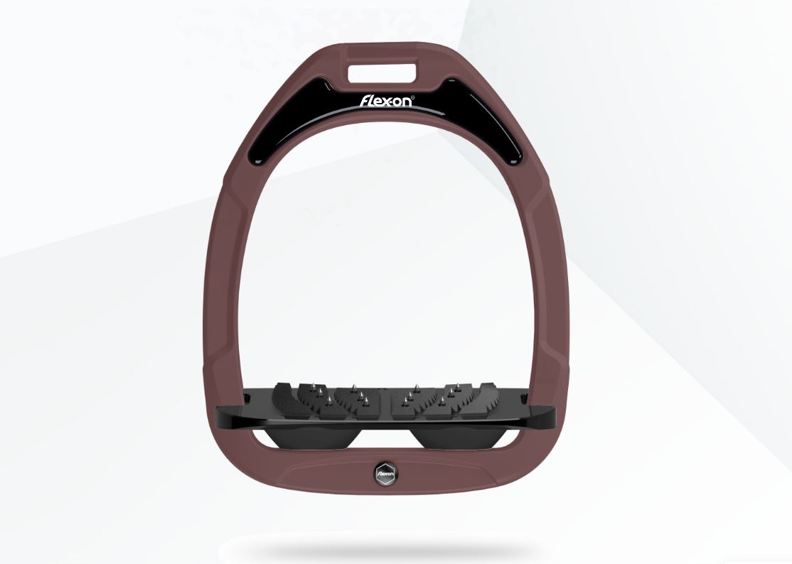 Třmeny Flex-on GreenComposite Inc.UltraGrip čokoládové/černé