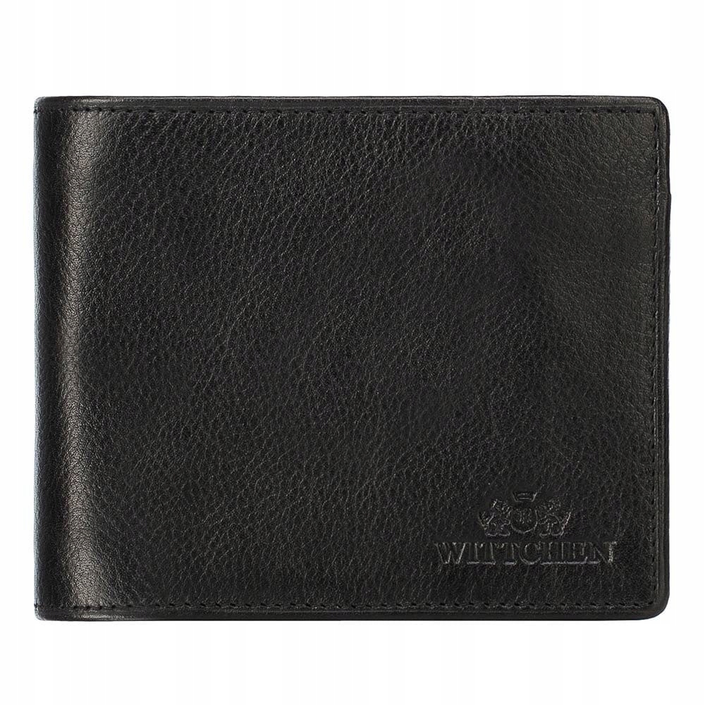 Pánská kožená peněženka Wittchen Italy 21-1-040-12L Rfid elegantní černá