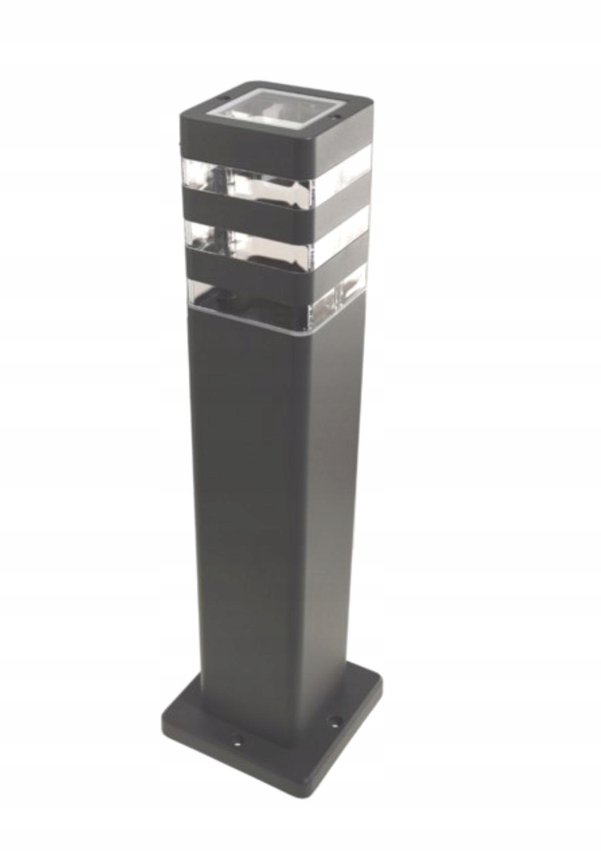 Lampa Ogrodowa Stojąca Słupek 50CM 1X E27 Antracyt