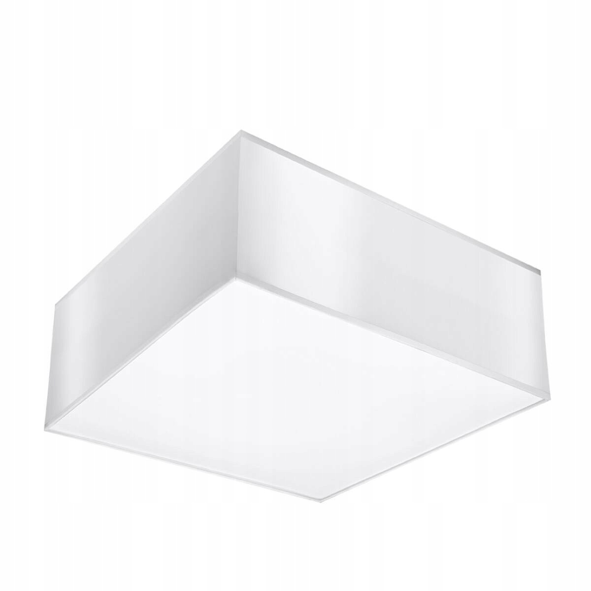 Sollux Lighting Stropní Svítidlo stropní čtvercový bílý 25 cm Horus E27 15W