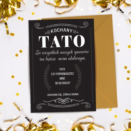 ZDRAPKA Pytanie do Taty Wykończenie papieru matowe